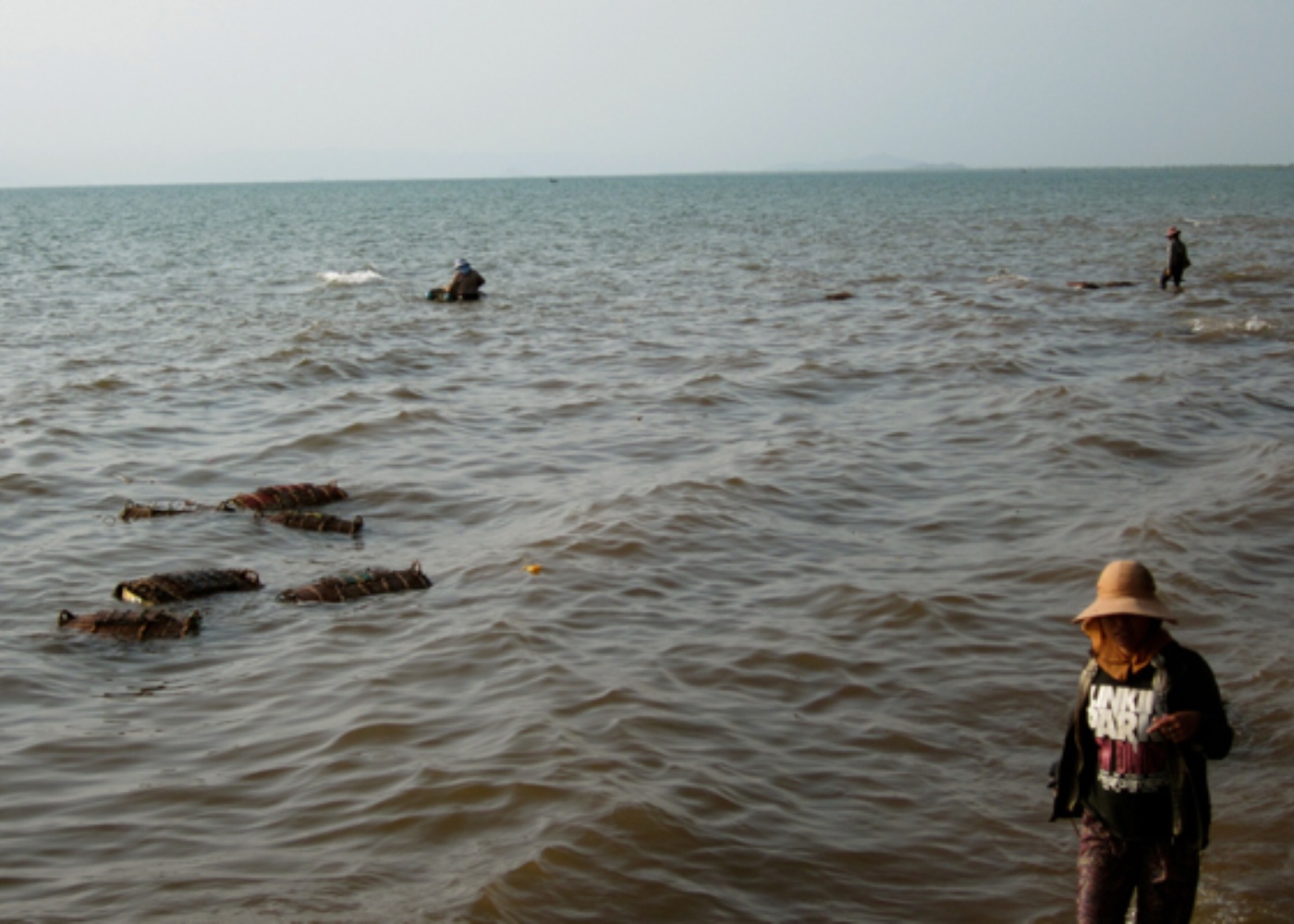 Cambodia Crab Market in Kep